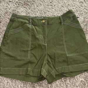 Nicole Miller Forest Green Women's Shorts